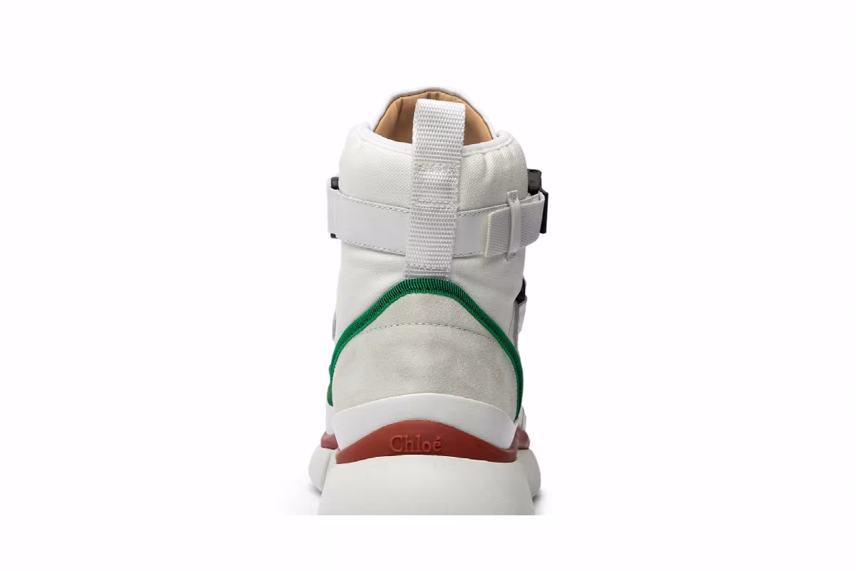 Chloé Sonnie High Top Jungle Green, view 8