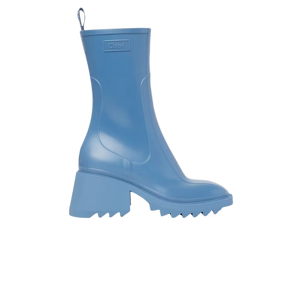 Chloé Women's Betty Rain Boot Shady Cobalt