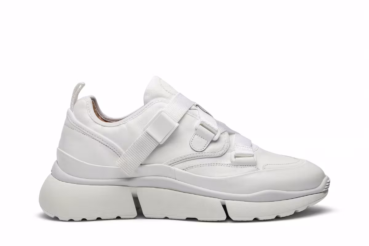 Chloé Sonnie Low Top White, view 2