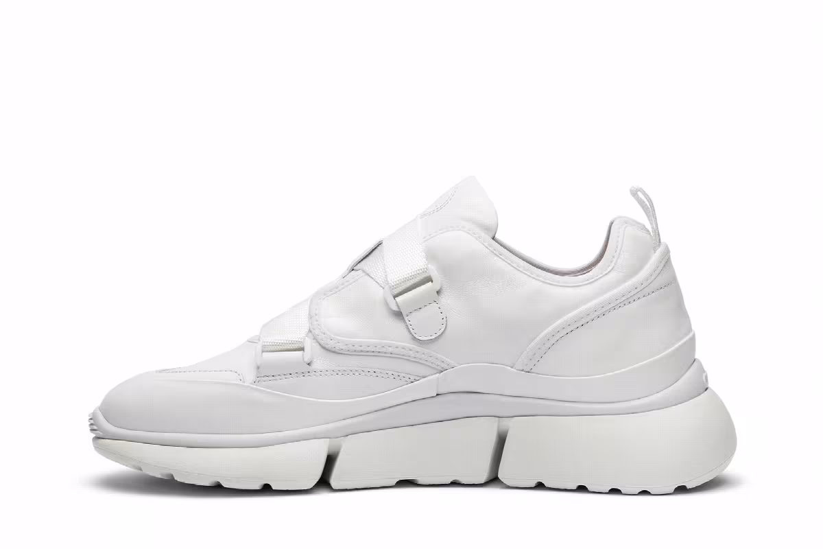 Chloé Sonnie Low Top White, view 4