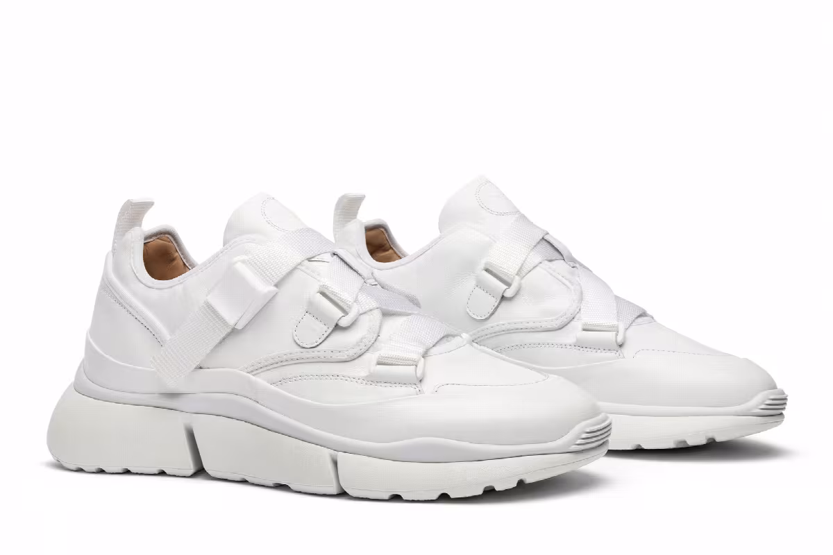 Chloé Sonnie Low Top White, view 9