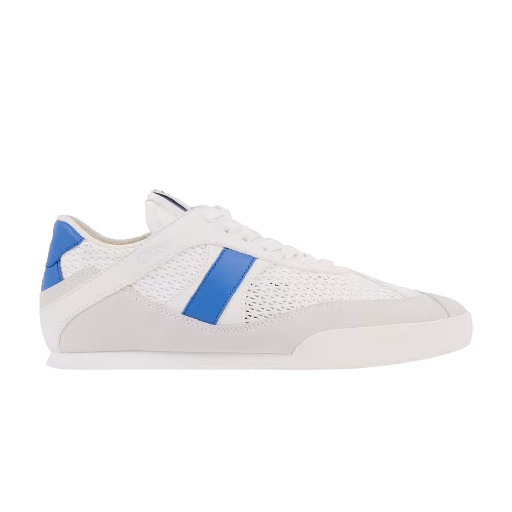 Chloé Women's Kick Sneaker White Blue