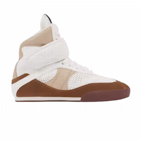 Chloé Wmns Kick High Sneaker 'Natural Brown'