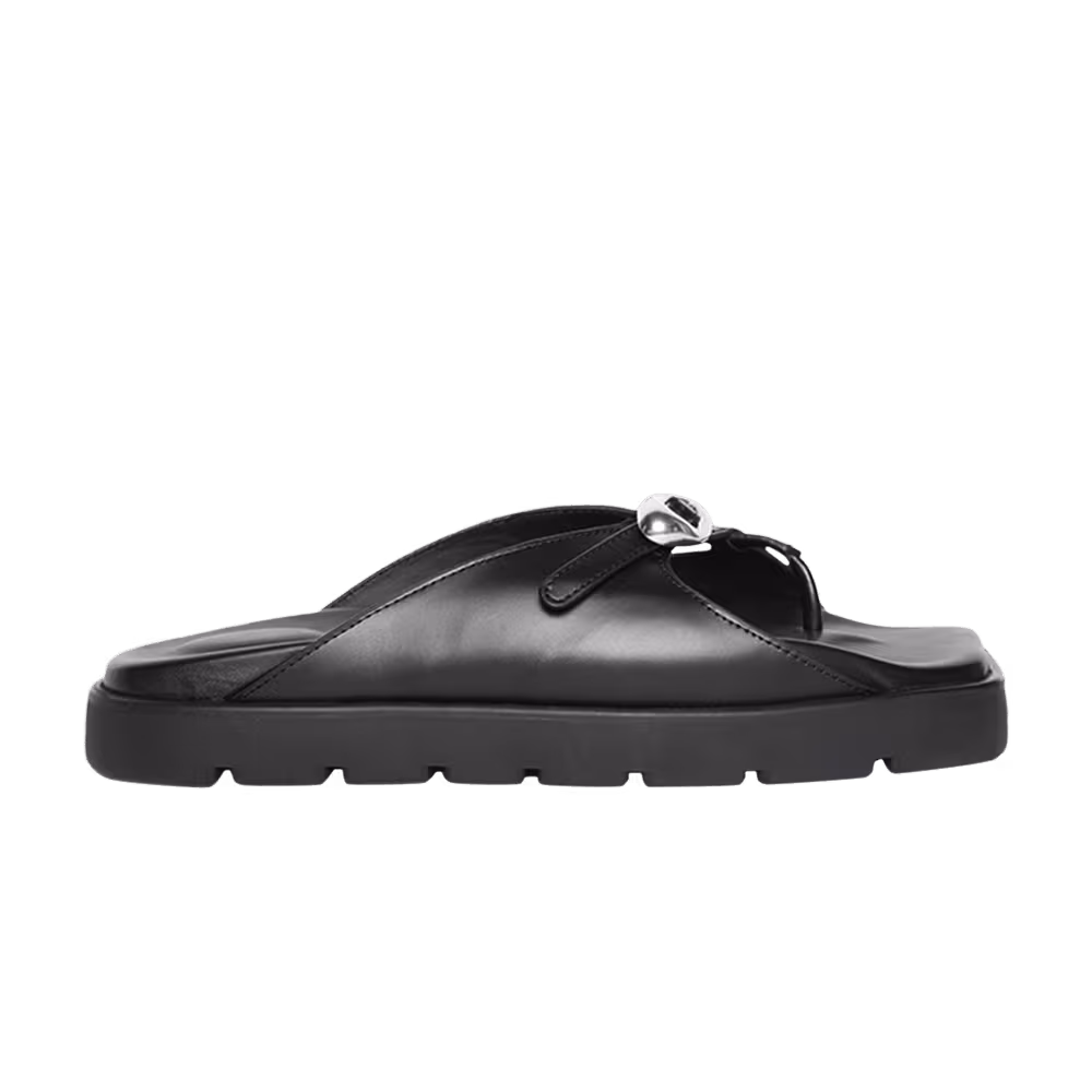 Alexander Wang Women's Dome Flatform Sandal Black