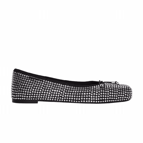 Alexander Wang Wmns Billie Flat 'Black White'
