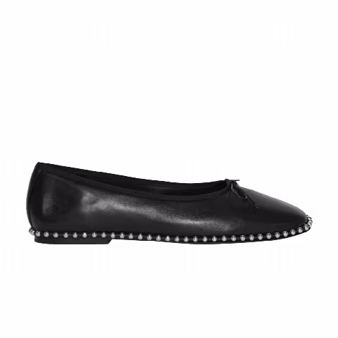 Alexander Wang Wmns Lina Ballchain Flat 'Black'