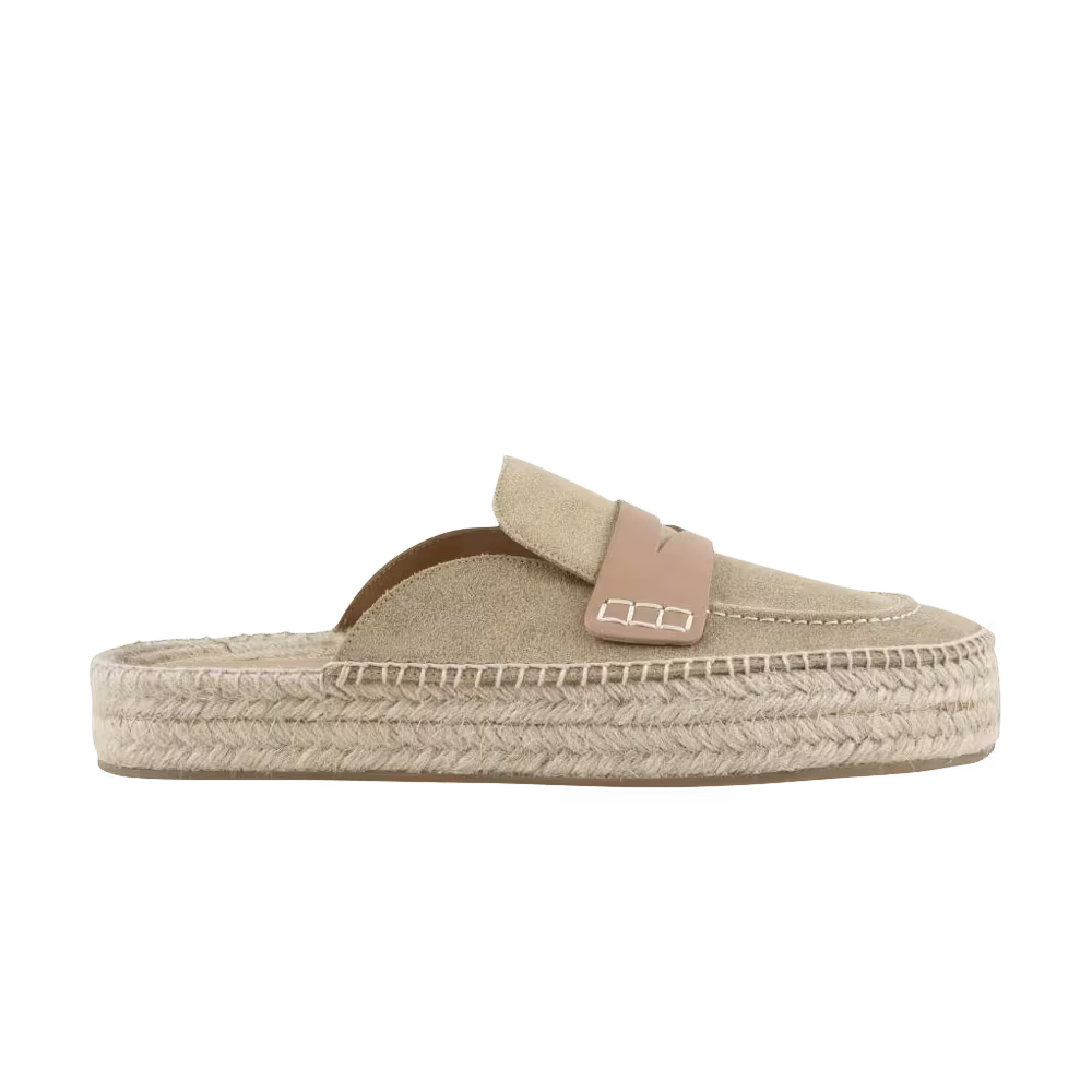 JW Anderson Espadrilles Loafer Mules Beige