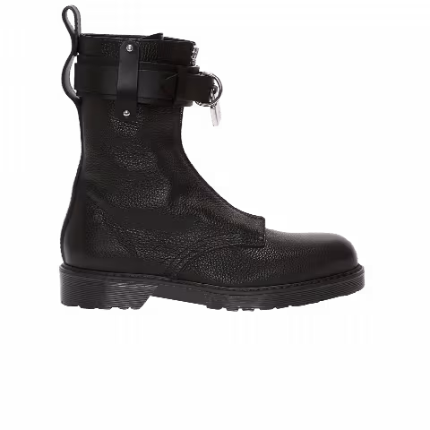 JW Anderson Wmns Padlock Combat Boot 'Black'
