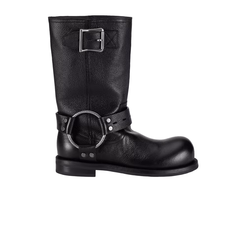 Martine Rose O Ring Moto Boot Black