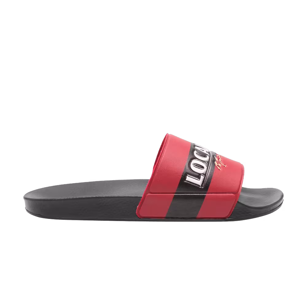 Martine Rose Pool Slide Local Hero - Black