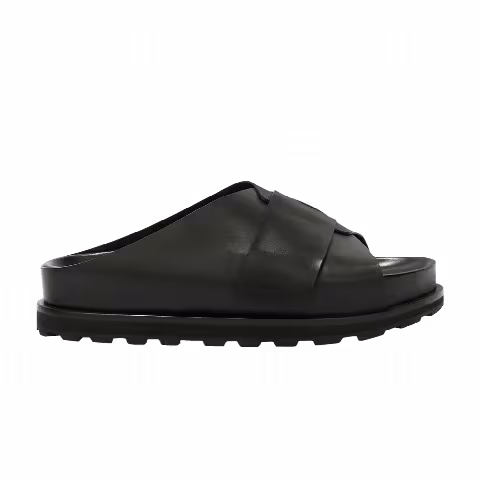 Jil Sander Plus Velcro Sandal 'Black'