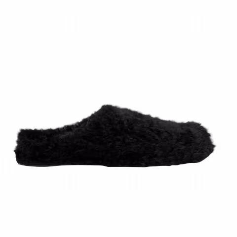 Jil Sander Wmns Shearling Slippers 'Black'