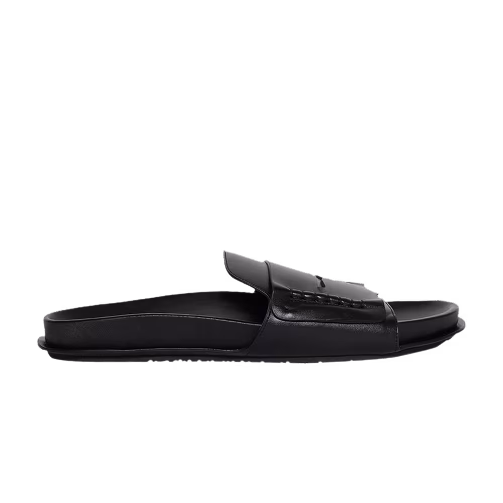 Jacquemus La Croisière Mocassin Sandal Black