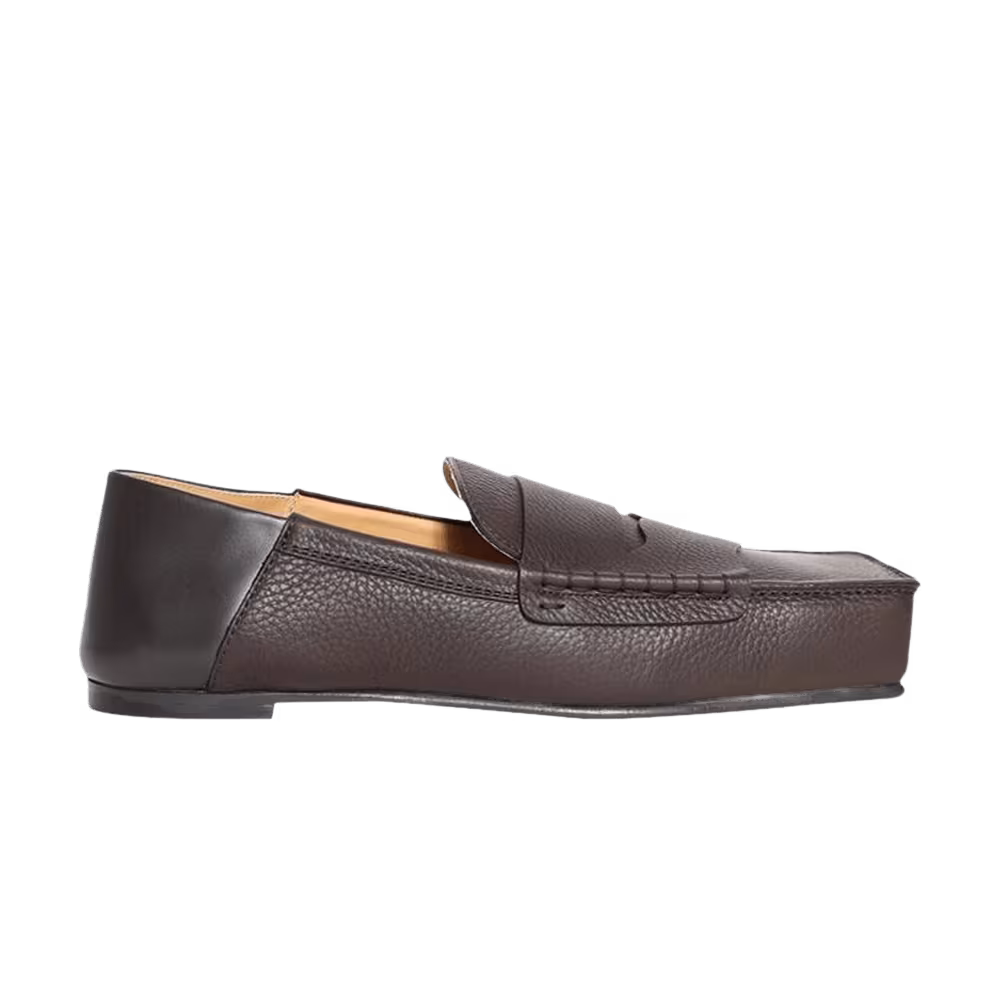 Jacquemus Les Carre Loafer Dark Brown