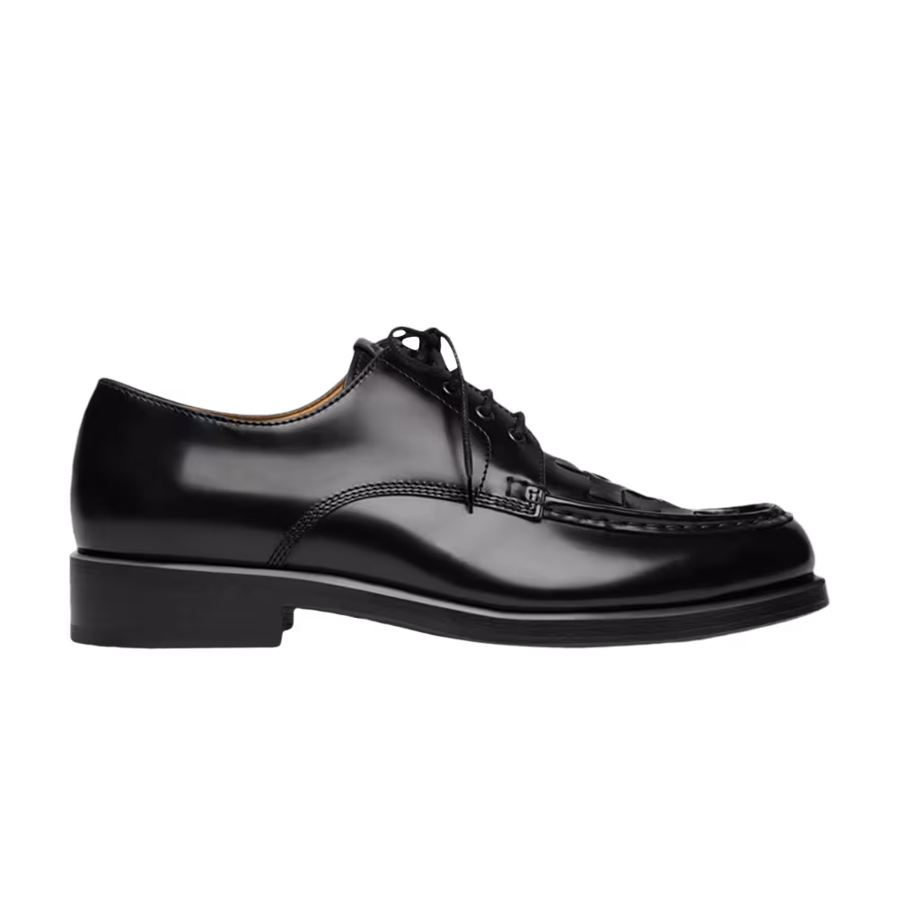 Jacquemus Les Derbies Tressees Black