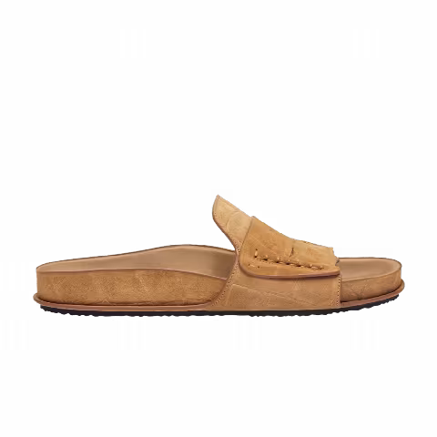 Jacquemus La Croisière Mocassin Sandal 'Camel'