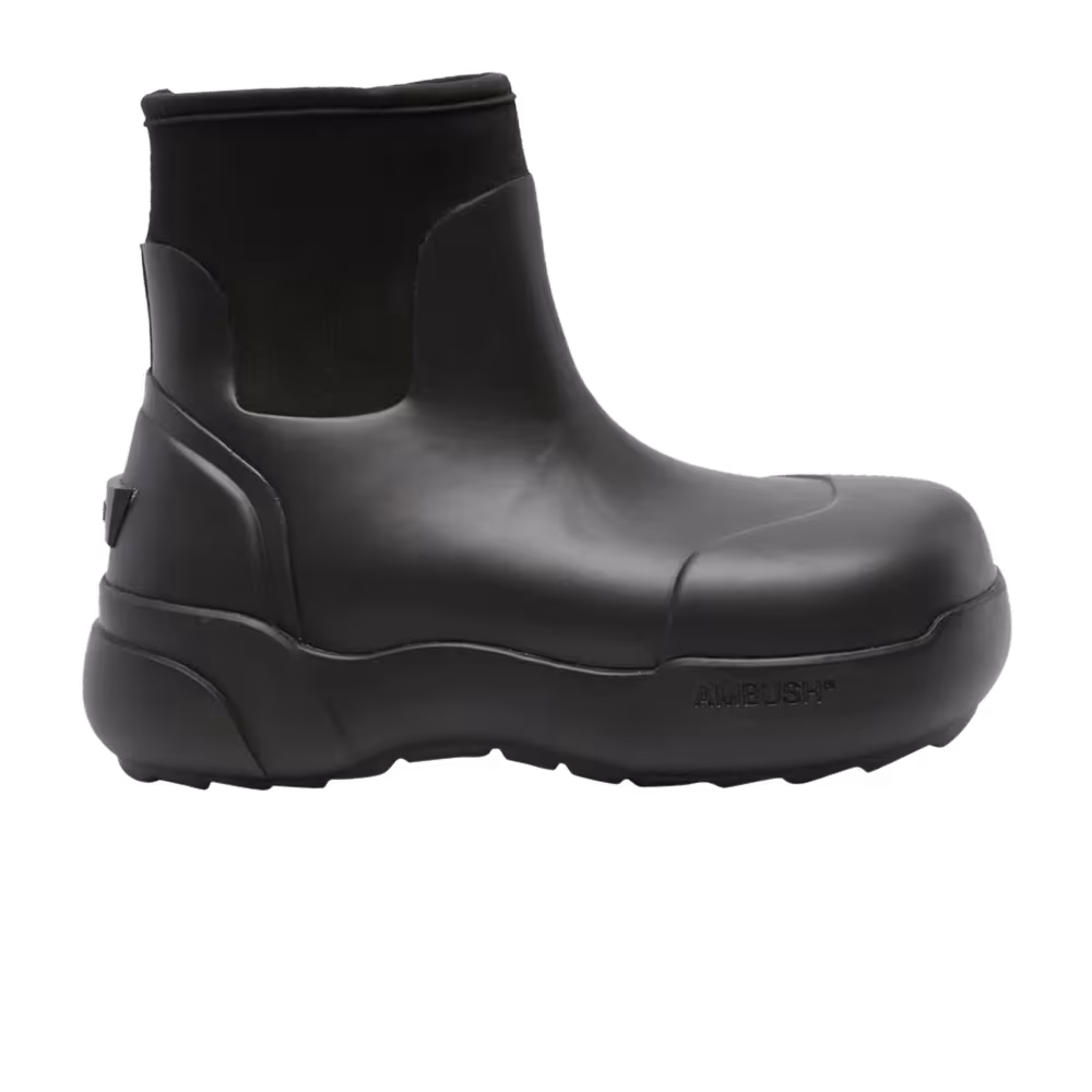 AMBUSH Rubber Boot Black