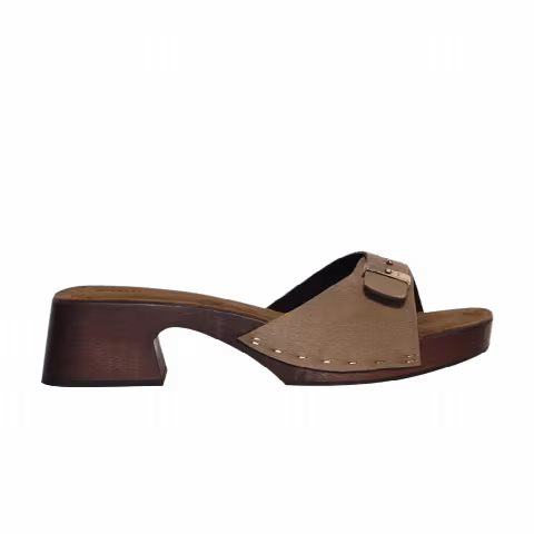 Khaite Wmns Britt Clog 'Barley Haircalf'