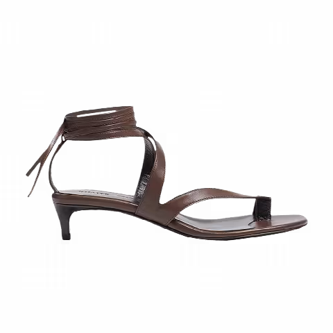 Khaite Wmns Aimee Kitten Sandal 'Cigar'