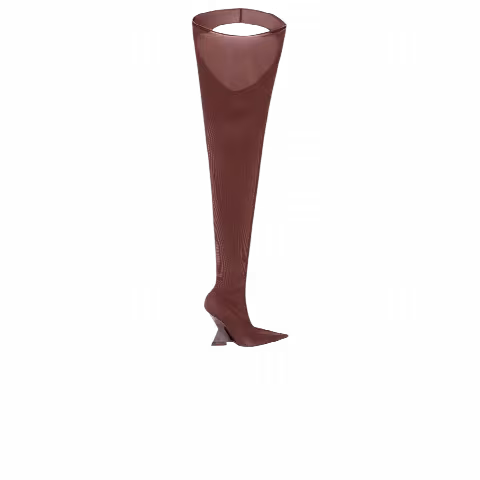 The Attico Wmns Cheopissima Thigh High 'Brown'