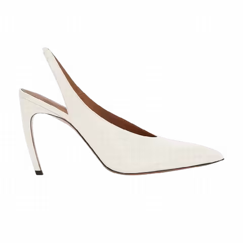 The Attico Wmns Viper Slingback 'White'
