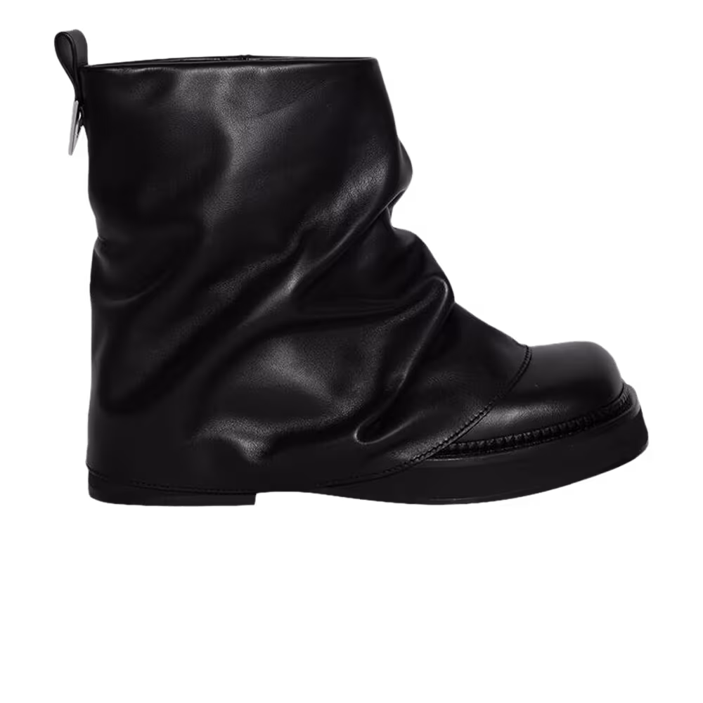 The Attico Women's Mini Robin Combat Boot Black
