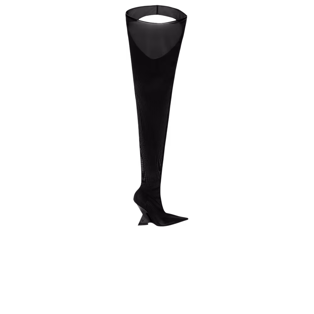 The Attico Women's Cheopissima Thigh High Black