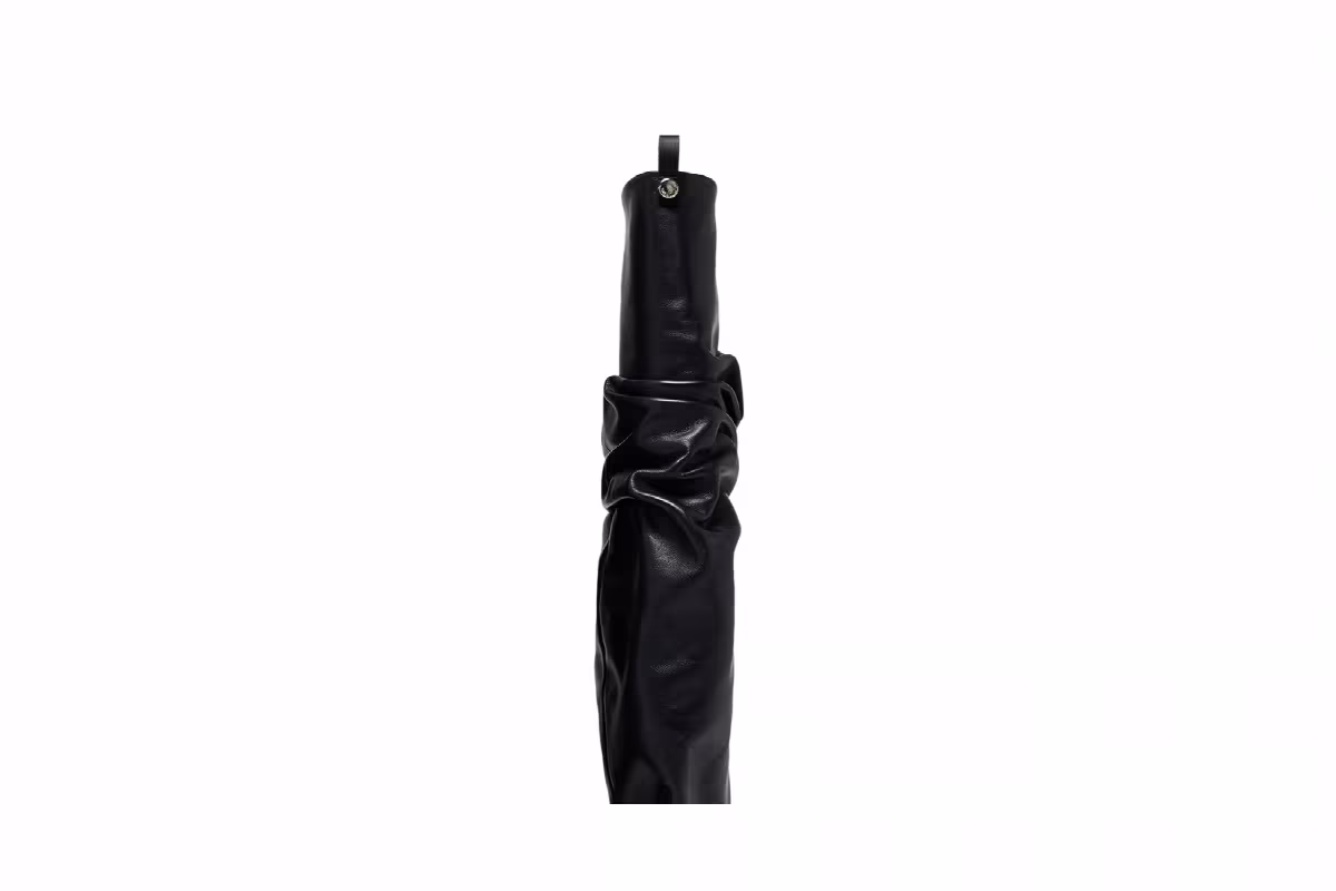 The Attico Women's Rea Tube Tall Boot Black, view 8
