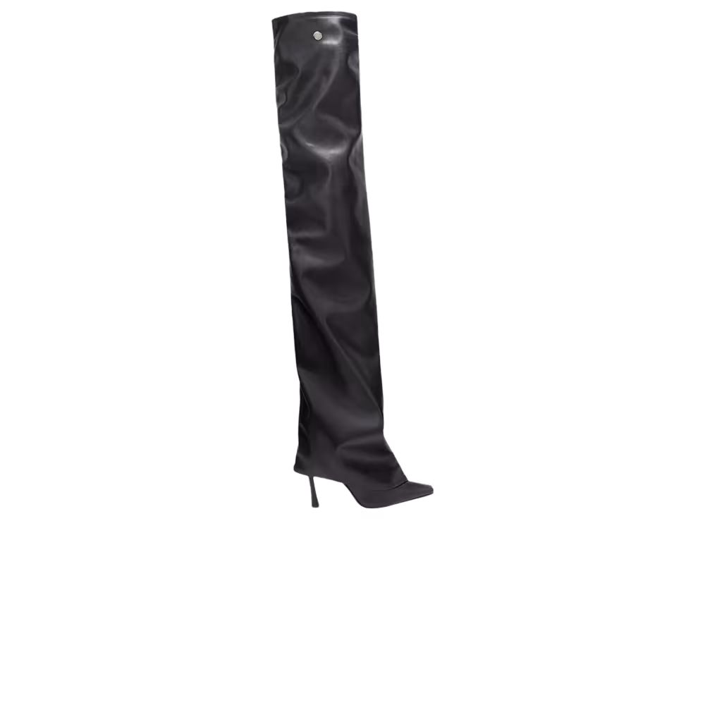 The Attico Women's Robin OTK Thigh High Black