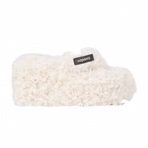 Coperni Wmns Fluffy Branded Wedge Sandal 'Off White'