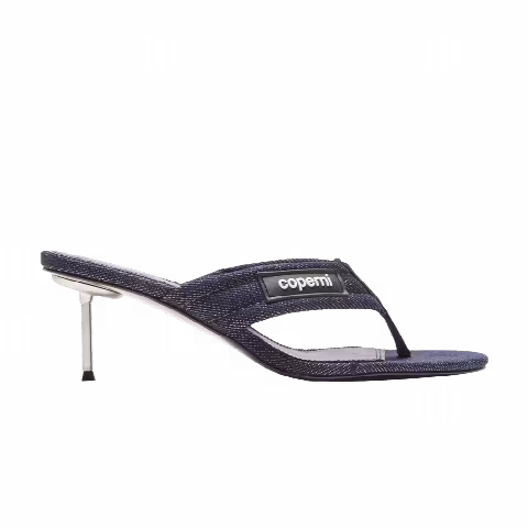 Coperni Wmns Branded Thong Sandal 'Denim'