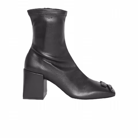 Courrèges Wmns Heritage PU Ankle Boot 'Black'