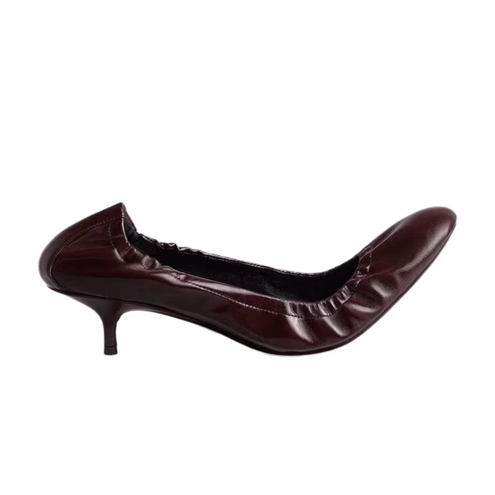 Phoebe Philo Women's Low Pucker Pump Oxblood