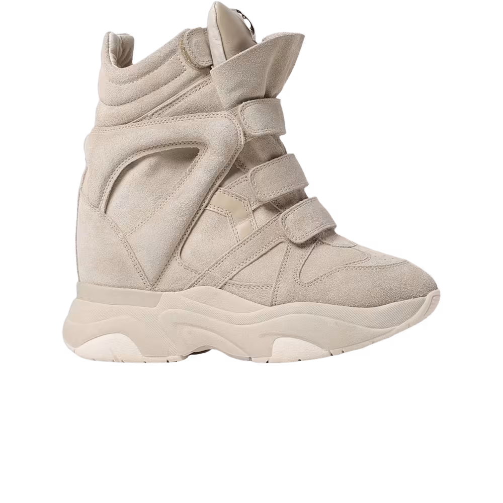 Isabel Marant Women's Balskee Suede Sneaker Beige