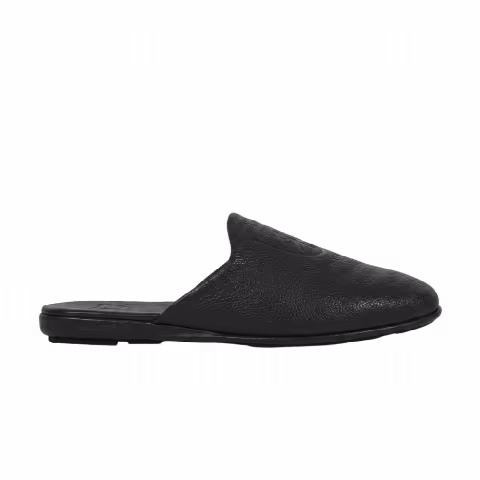 Palace Classic Leather Slipper 'Black'