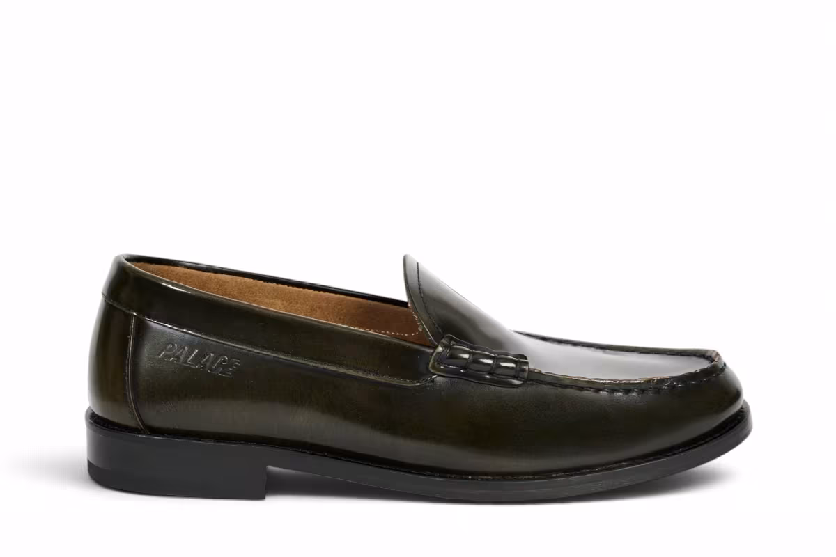 Palace P-Lux Loafer Green, view 2
