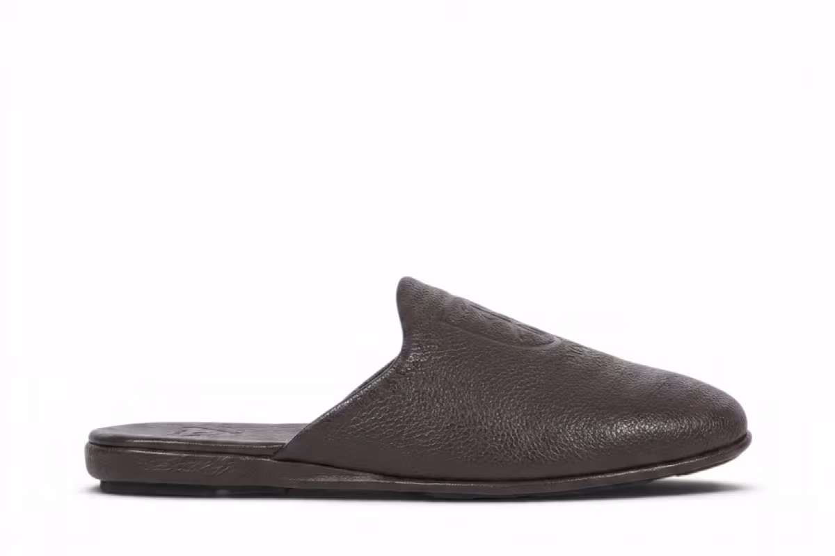 Palace Classic Leather Slipper Brown, view 2