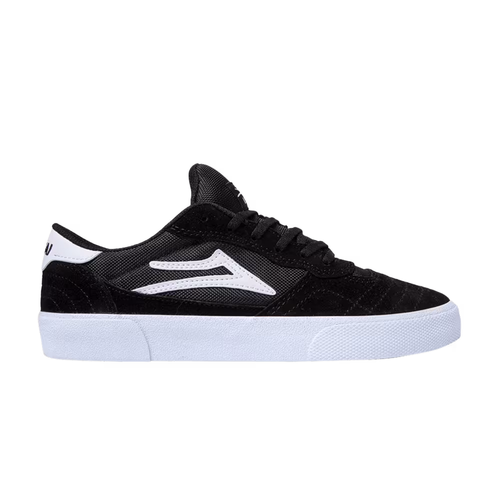 Lakai Cambridge Black White Suede