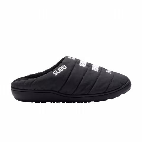 NANGA x SUBU x Neighborhood Takibi Quilted Slipper 'Black White'