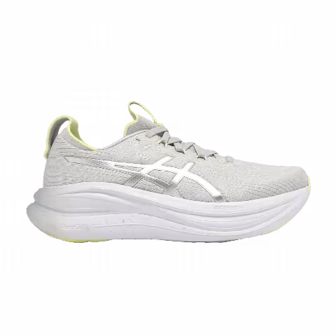 ASICS Wmns Gel Nimbus 28 Platinum 'Platinum Glow Green'
