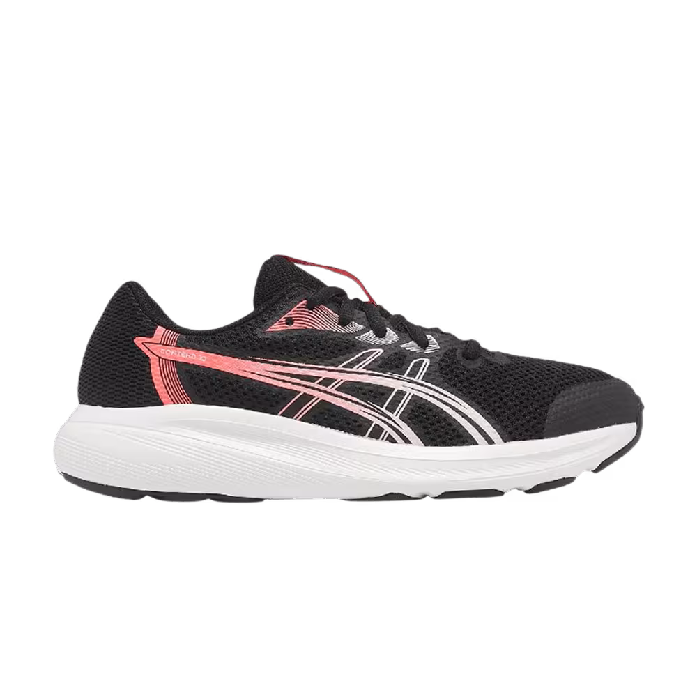ASICS Contend 10 GS Black Sun Coral