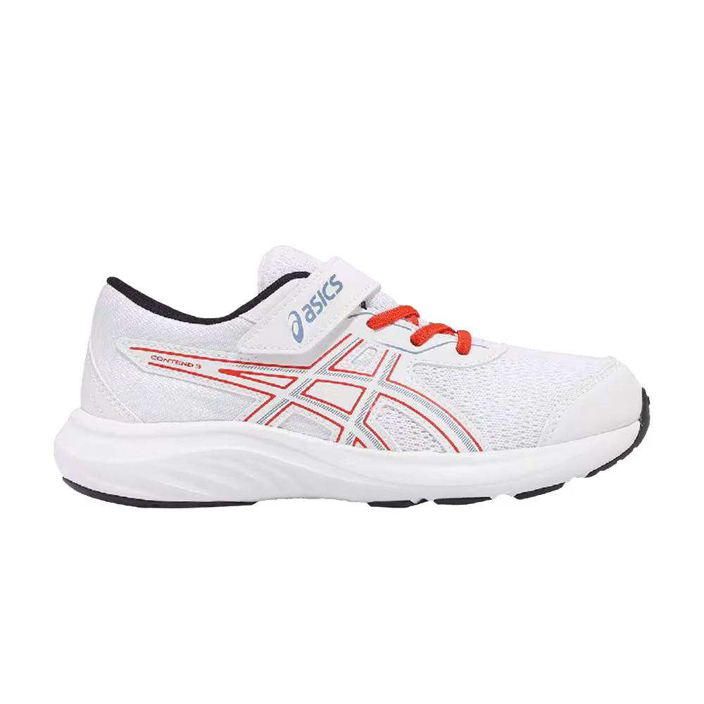 ASICS Contend 9 GS White Saba Blue