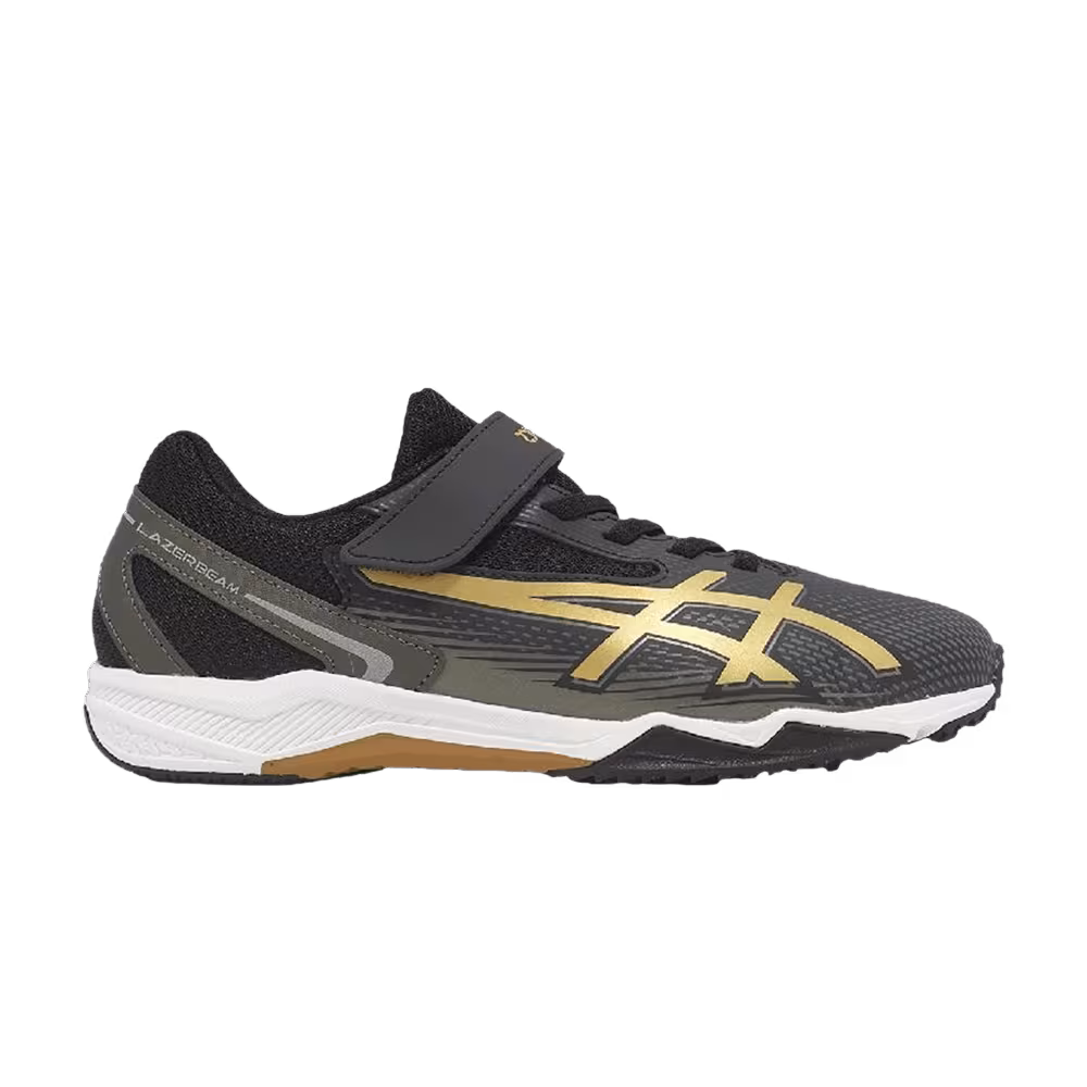 ASICS Lazerbeam Sl Mg Wide GS Black Pure Gold