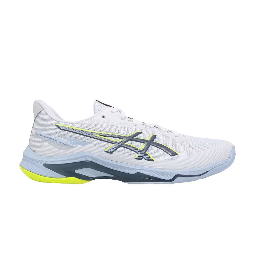 ASICS Netburner Ballistic FF 4 White Raw Indigo
