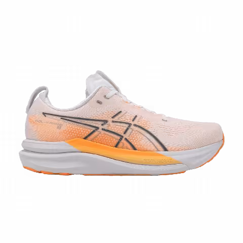 ASICS Gel Kayano 33 'White Stadium Orange'