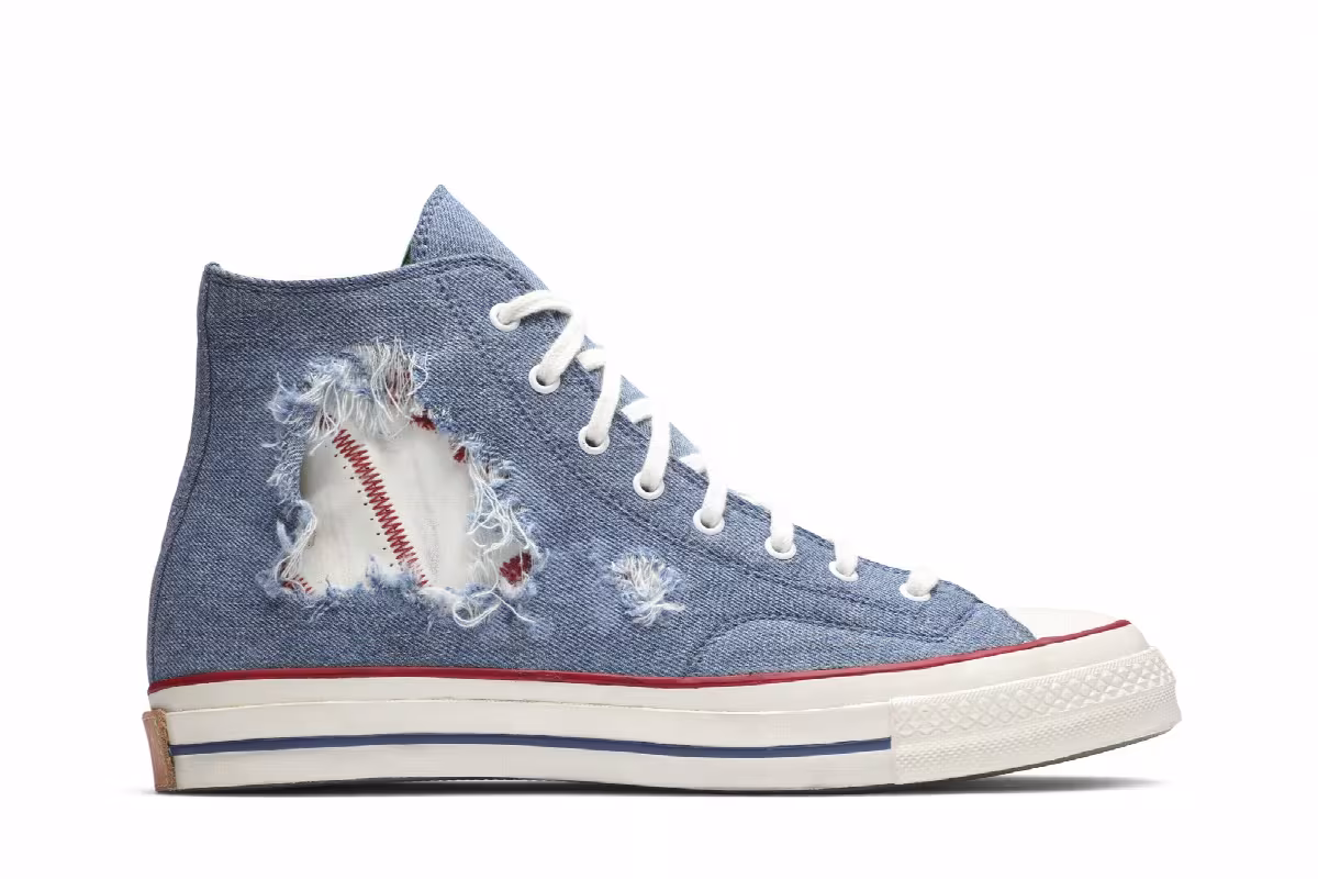 Michael B. Jordan x The Shoe Surgeon x Converse Chuck 70 High Sandlot, view 2