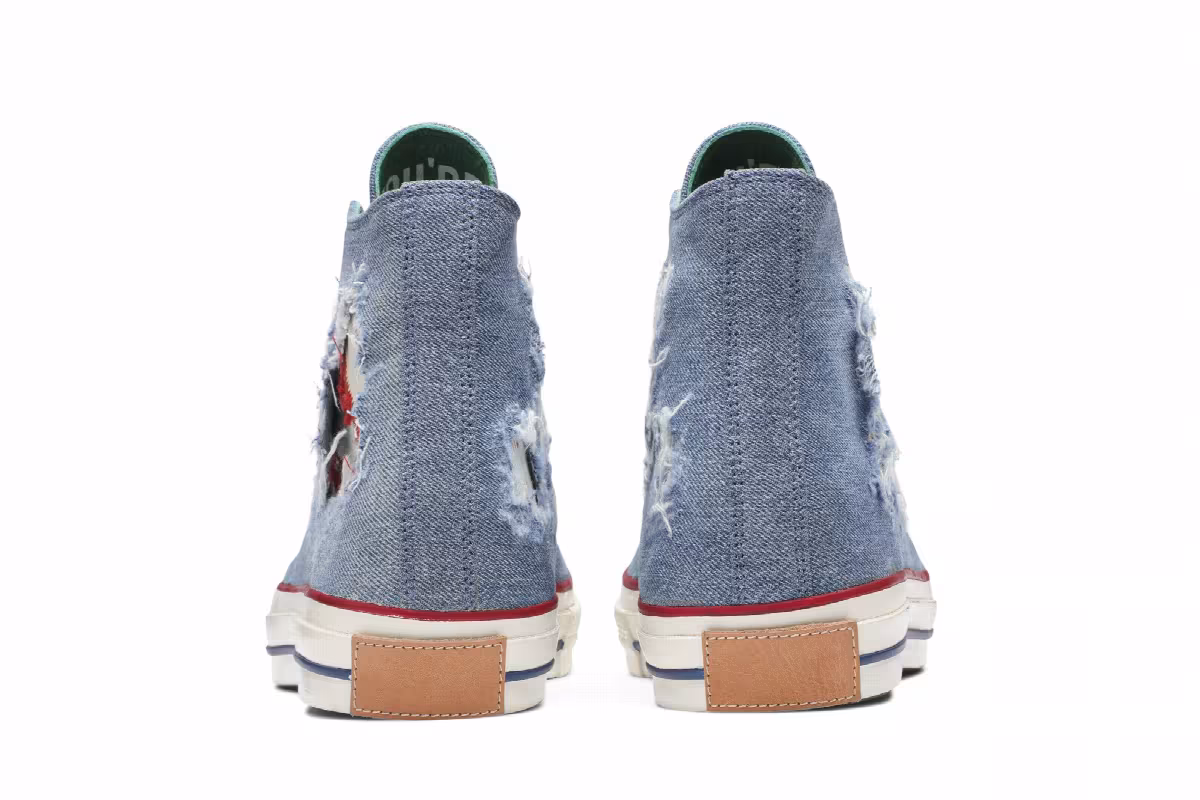 Michael B. Jordan x The Shoe Surgeon x Converse Chuck 70 High Sandlot, view 7