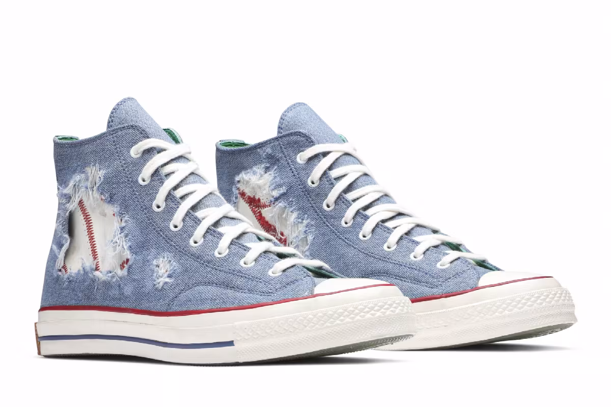 Michael B. Jordan x The Shoe Surgeon x Converse Chuck 70 High Sandlot, view 9