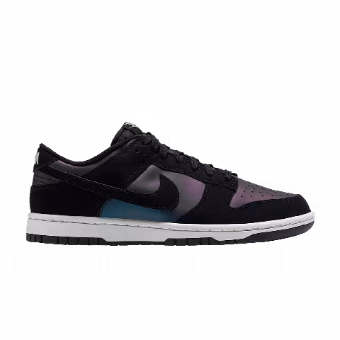 Nike Wmns Dunk Low SE Iridescent 'Black White Black'