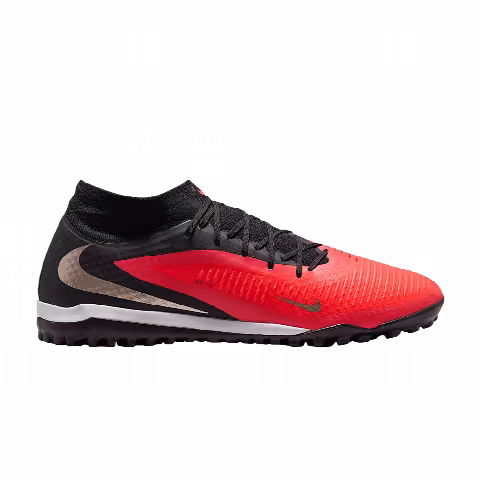 Nike Phantom 6 High Academy Turf 'Bright Crimson Black Blur'